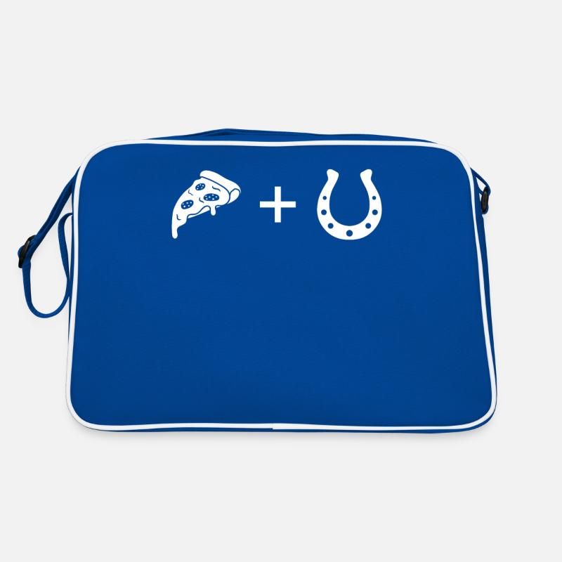 Pizza - Horseshoes - Retro Bag