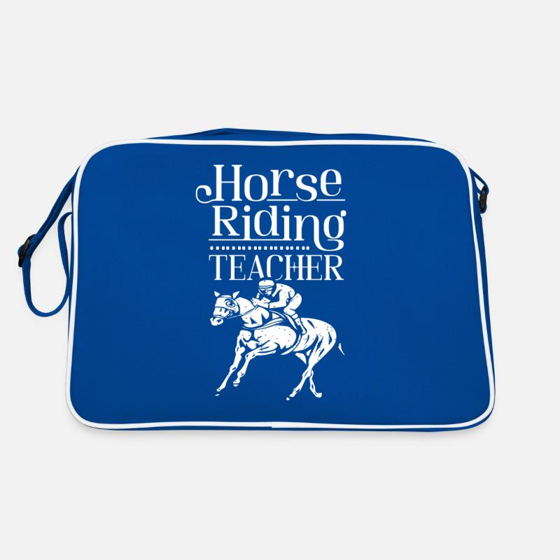 Moniteur d’équitation Cours d’équitation Cavalier Sac Retro