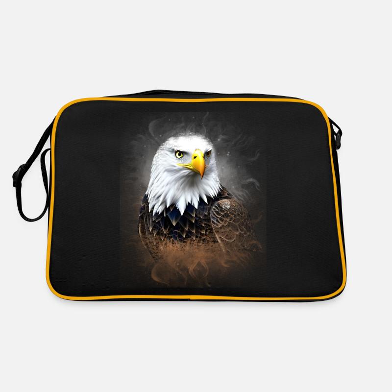 Adler Splash Art Retro Tasche