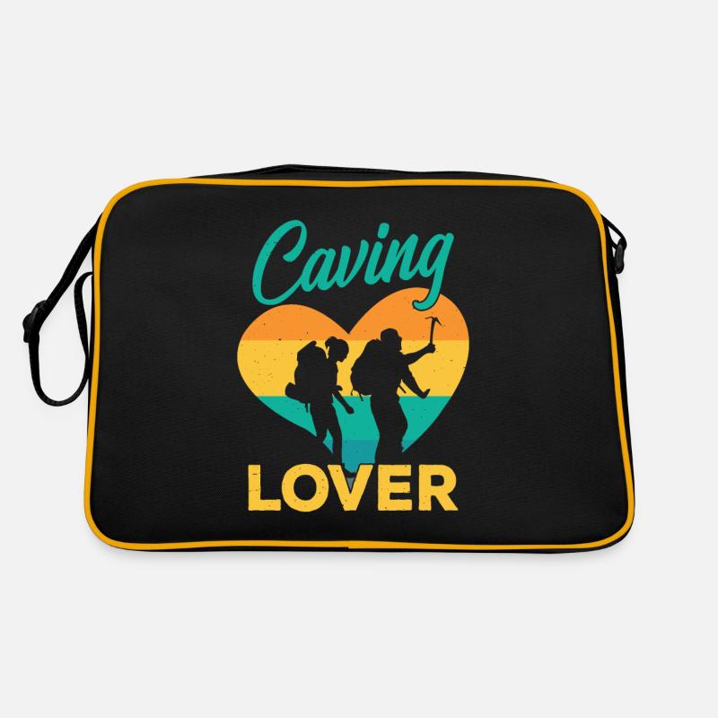 Cave lovers Cave Hiking Caving Cave Retro Bag