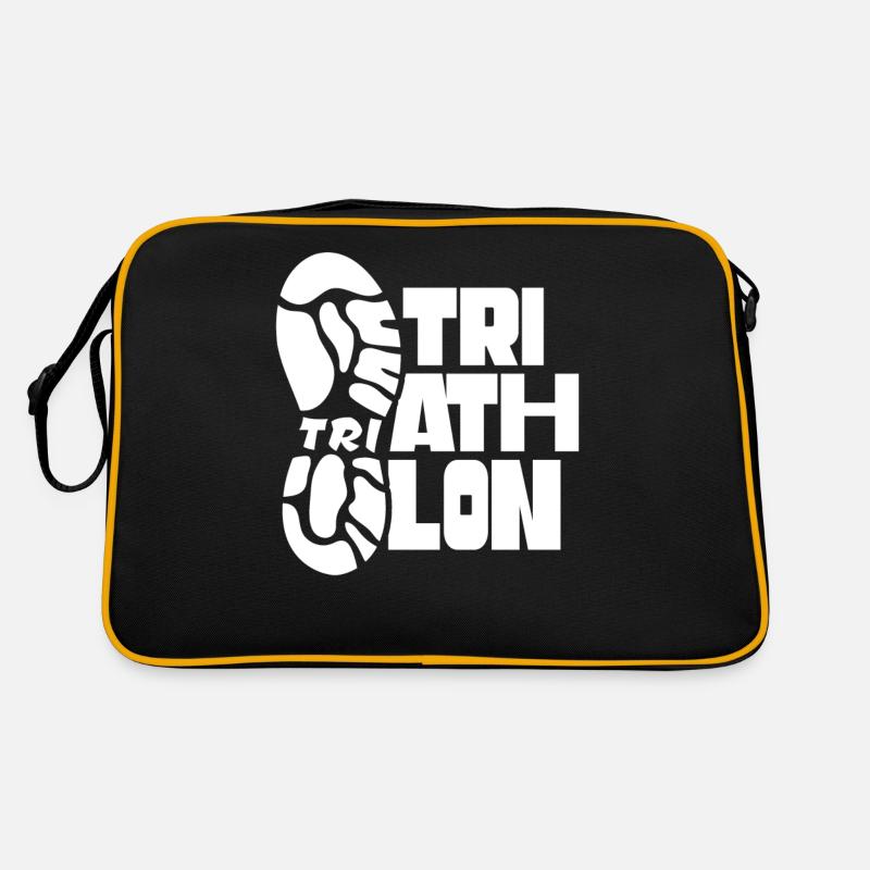 Triathlon Triathletin Sport Triathlet Triathlons Retro Tasche