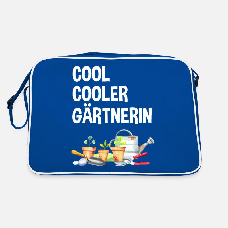 Garten Spruch Hobby Gärtnerin Geschenkidee Retro Tasche