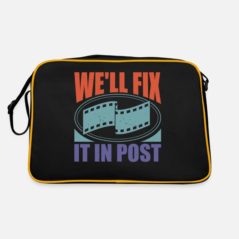 We'll Fix It In Post 21 Retro Tasche