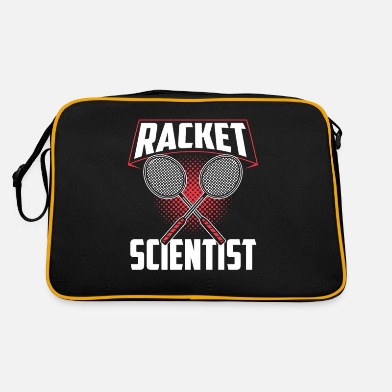 Schläger Wissenschaftler Racket Scientist Sac Retro