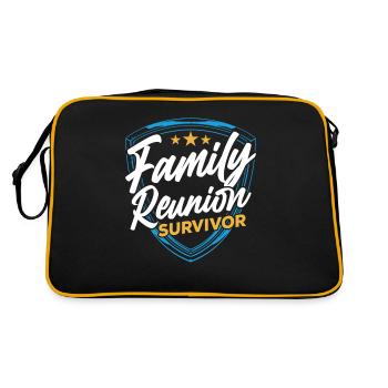 Survivant d’une équipe de regroupement familial - Sac Retro - noir/or - Dos