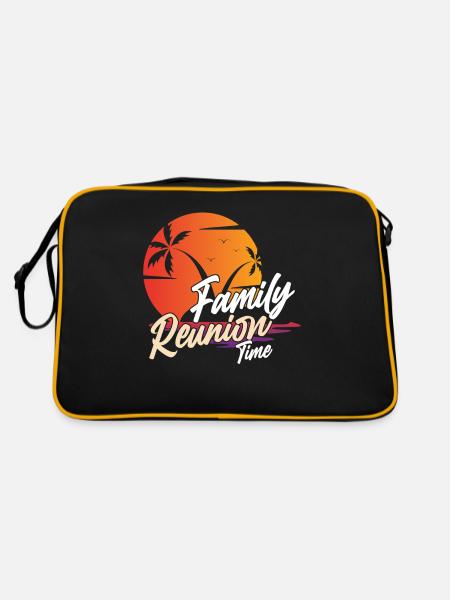 Family Reunion Team Family Süß - Retro Bag - black/gold - Back