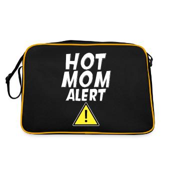 Hot Mom Alert 4 - Retro Bag - black/gold - Back