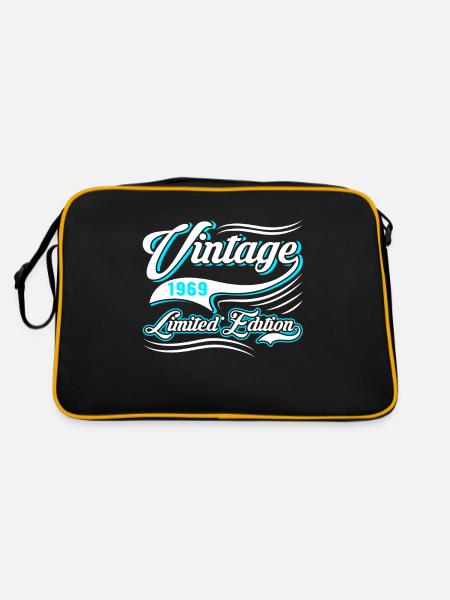 Edition Limitée 1969 Millésime - Sac Retro - noir/or - Dos