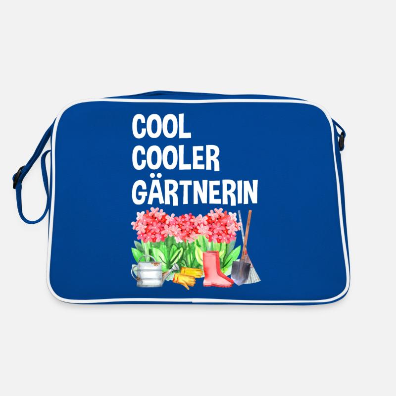 Garten Spruch Hobby Gärtnerin Geschenkidee Retro Tasche