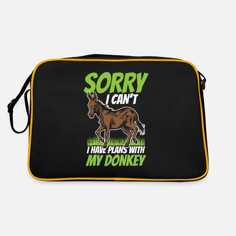 Est-ce que je ne peux pas avoir de plans avec mon âne mignon animal Sac Retro