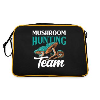 Équipe de cueilleurs de champignons Cueilleurs de champignons Cueilleurs de champignons Cueillette de champignons - Sac Retro - noir/or - Dos