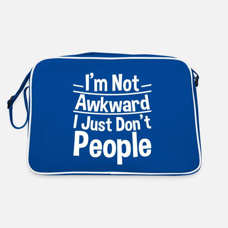 Je ne suis pas maladroit Je n’ai tout simplement pas les gens 2 Sac Retro