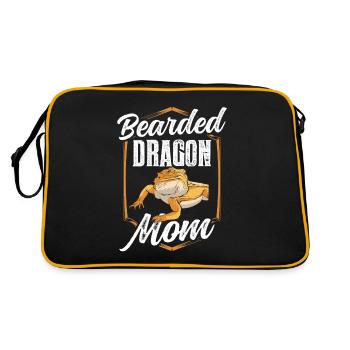 Dragon barbu Mama Fille Dragon barbu Dragon Barbu - Sac Retro - noir/or - Dos