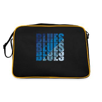 Blues Musique Jazz Trompette Chicago Blues - Sac Retro - noir/or - Dos