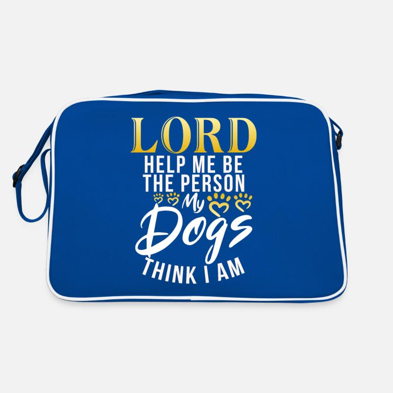 Hundebesitzer Geschenk Hundeliebhaber Retro Tasche