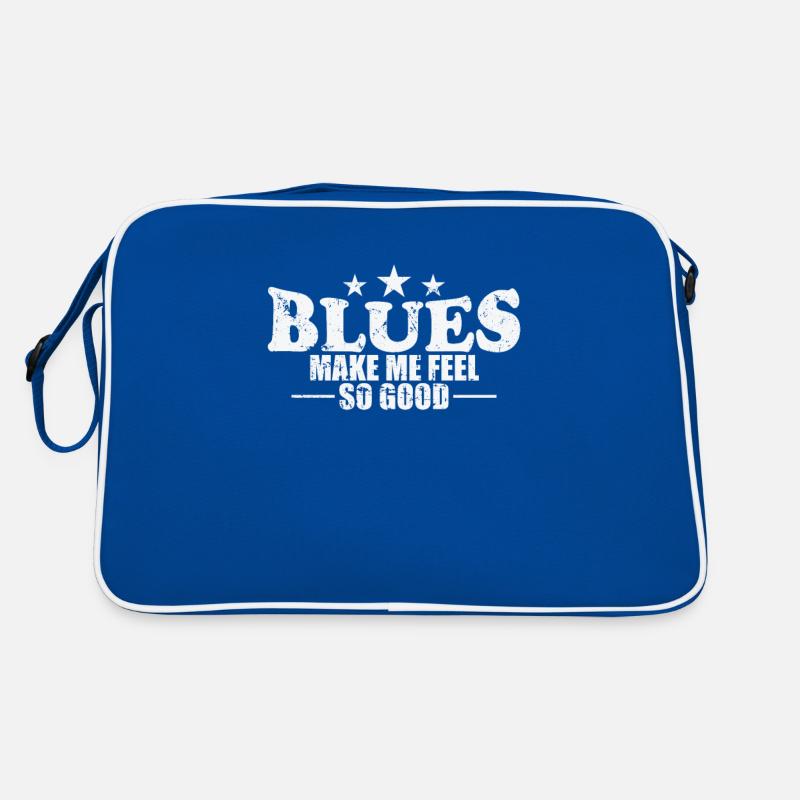 Blues make me feel so Trumpet Retro Bag