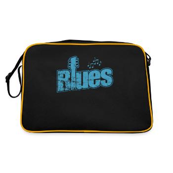 Musique Blues Chicago Trompette Blues - Sac Retro - noir/or - Dos
