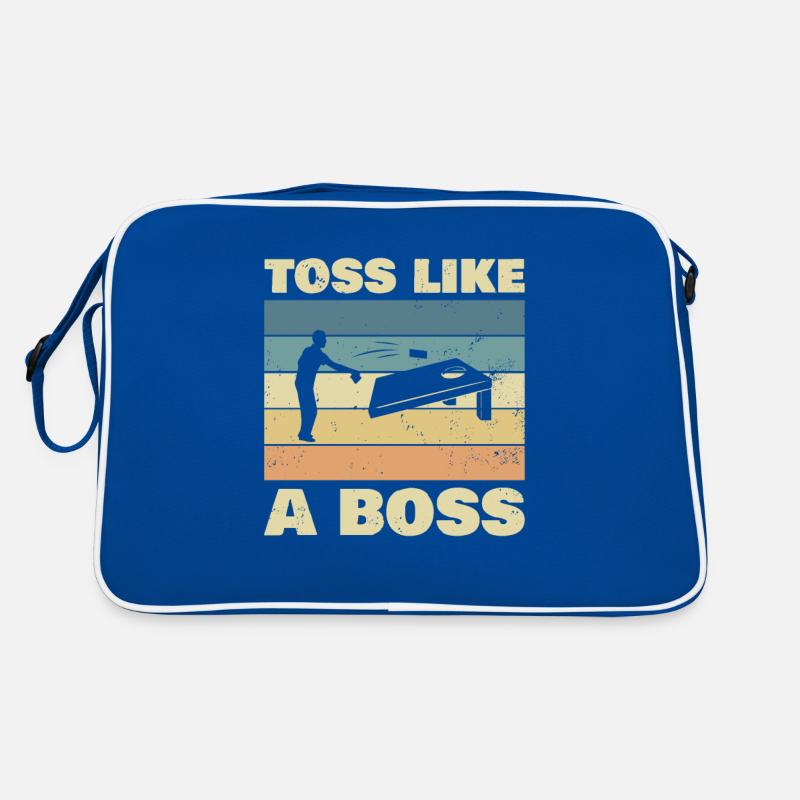 Lancez comme un patron pour Cornhole Bean Bag Fan Sac Retro