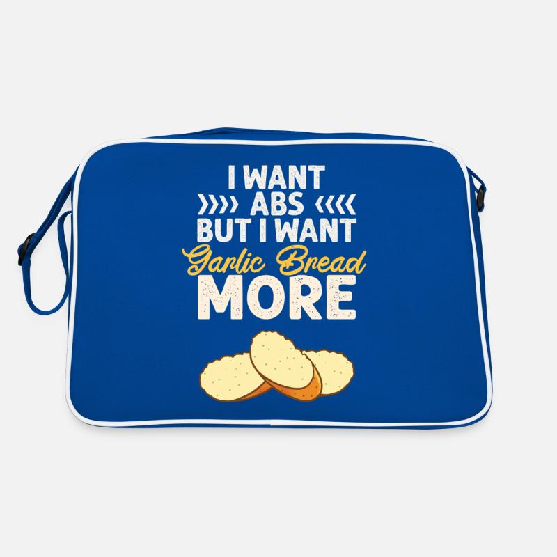 Garlic Garlic Bread Food Gift Retro Bag
