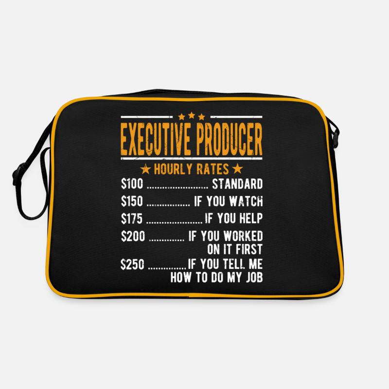 Executive producer Hourly wage Retro Bag