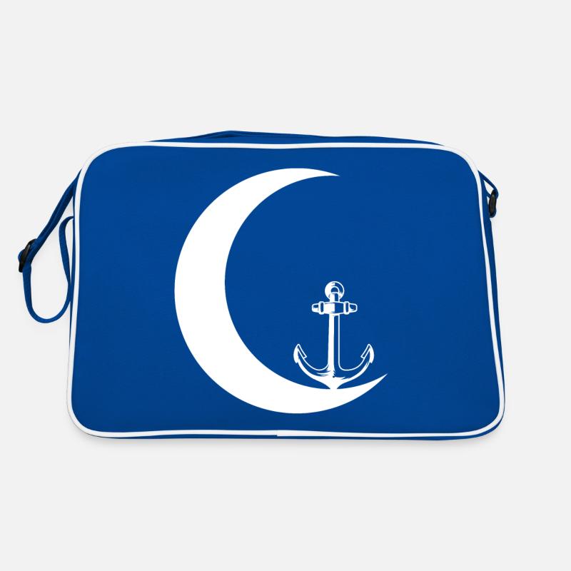Croissant de Lune - Ancre - Sac Retro