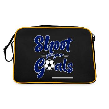 Tirez pour vos objectifs 4 - Sac Retro - noir/or - Dos