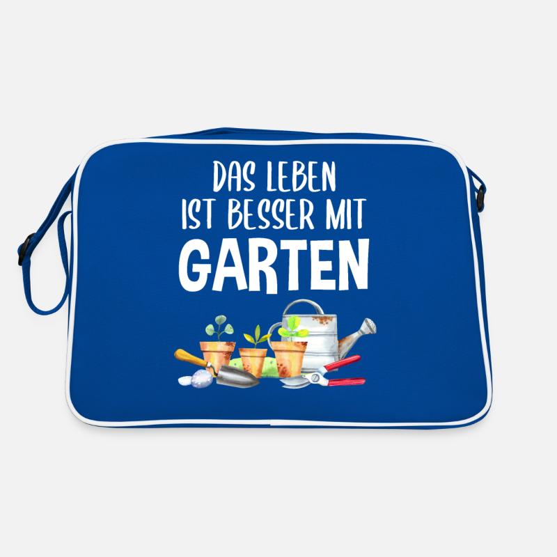Garten Spruch Hobby Gärtner Geschenkidee Retro Tasche