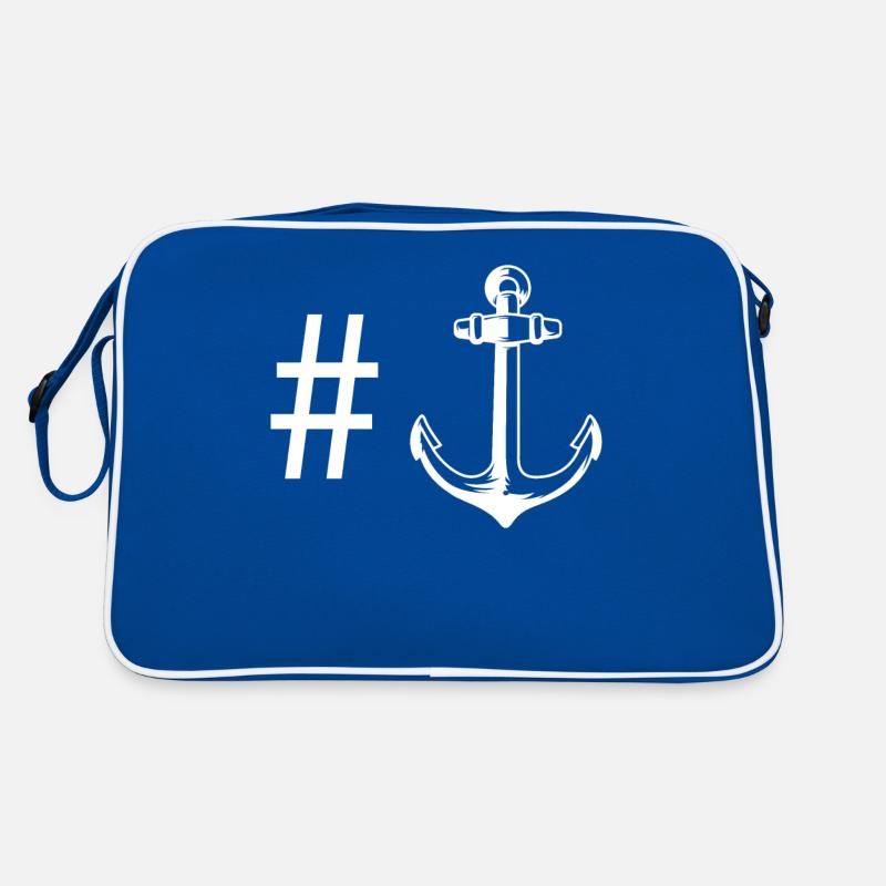 Hashtag - Anker - Retro Tasche