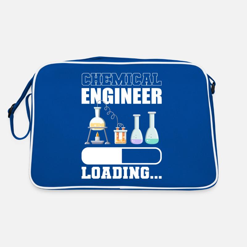 Future Chemical Engineer Loading Chemist Retro Tasche