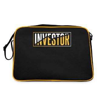 Investisseurs Investir Investisseur Financier Investir - Sac Retro - noir/or - Dos