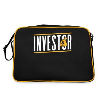 Investisseurs Investir Financier Investisseur Investir - Sac Retro - noir/or - Dos