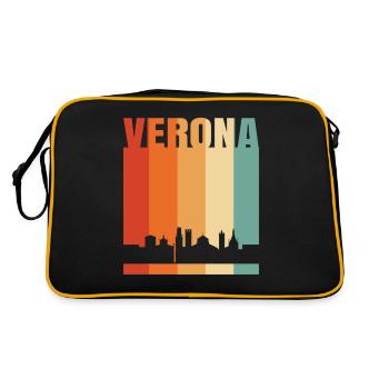 Vérone - Sac Retro - noir/or - Dos