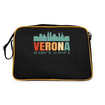 Vérone - Sac Retro - noir/or - Dos