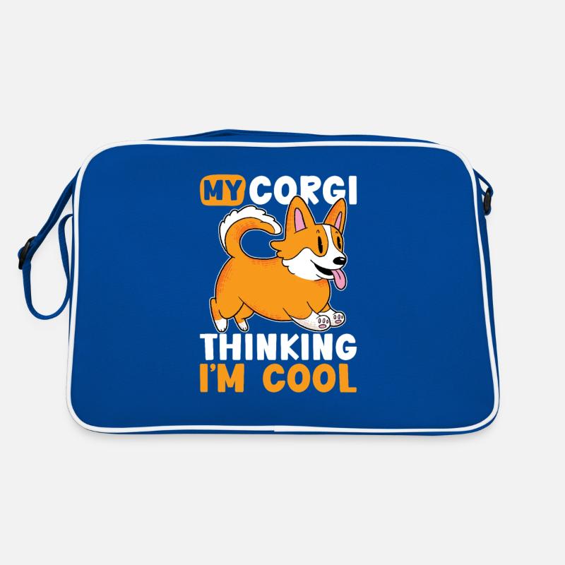 Corgi For Corgi Lovers Corgi Owner Retro Bag