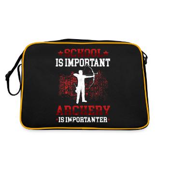 Archery of important archers Archers - Retro Bag - black/gold - Back