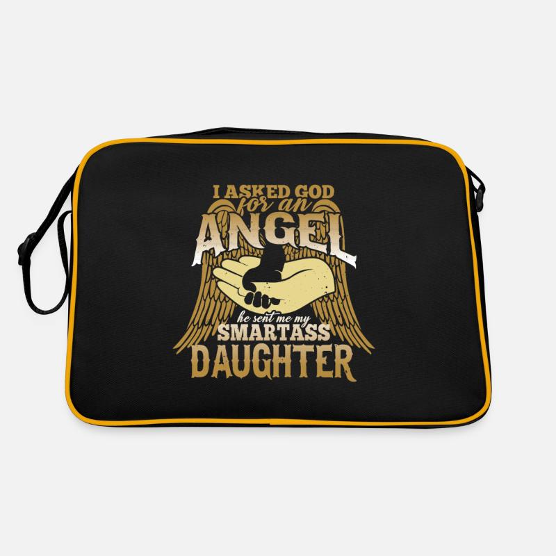 J’ai demandé à Dieu un ange, il a envoyé un sage Sac Retro