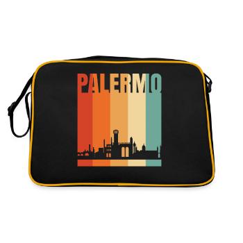 Palerme - Sac Retro - noir/or - Dos