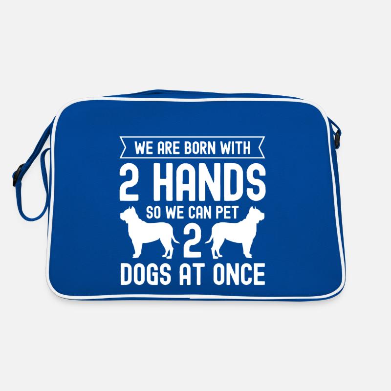 We are born with 2 hands, so we can do 2 H Retro Bag