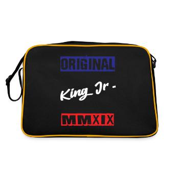 Original King Jr Offspring Baby Pregnancy - Retro Bag - black/gold - Back