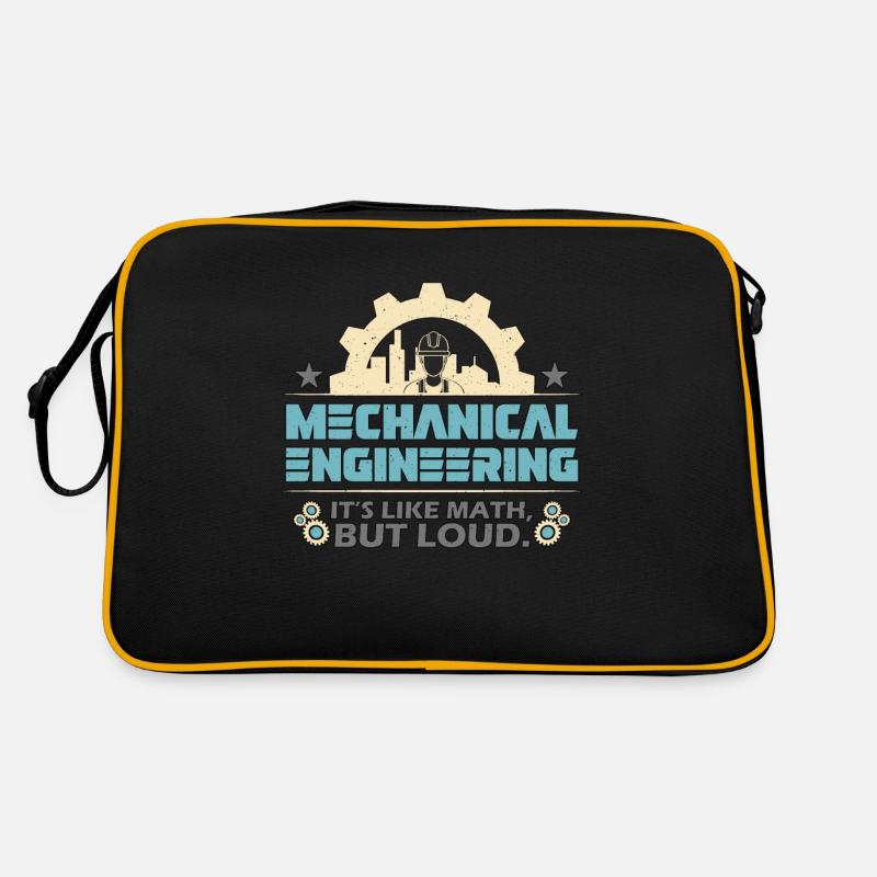Mechanical Engineering It's Like Civil Engineer Retro Bag