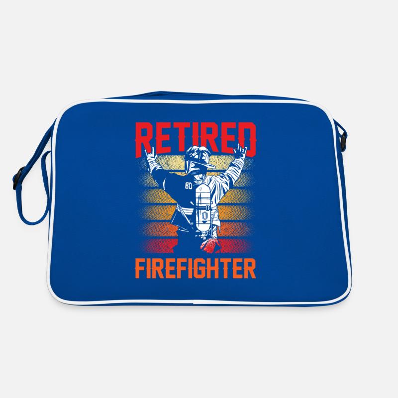 Pompier retraité Retraité Pensionné des pompiers Sac Retro