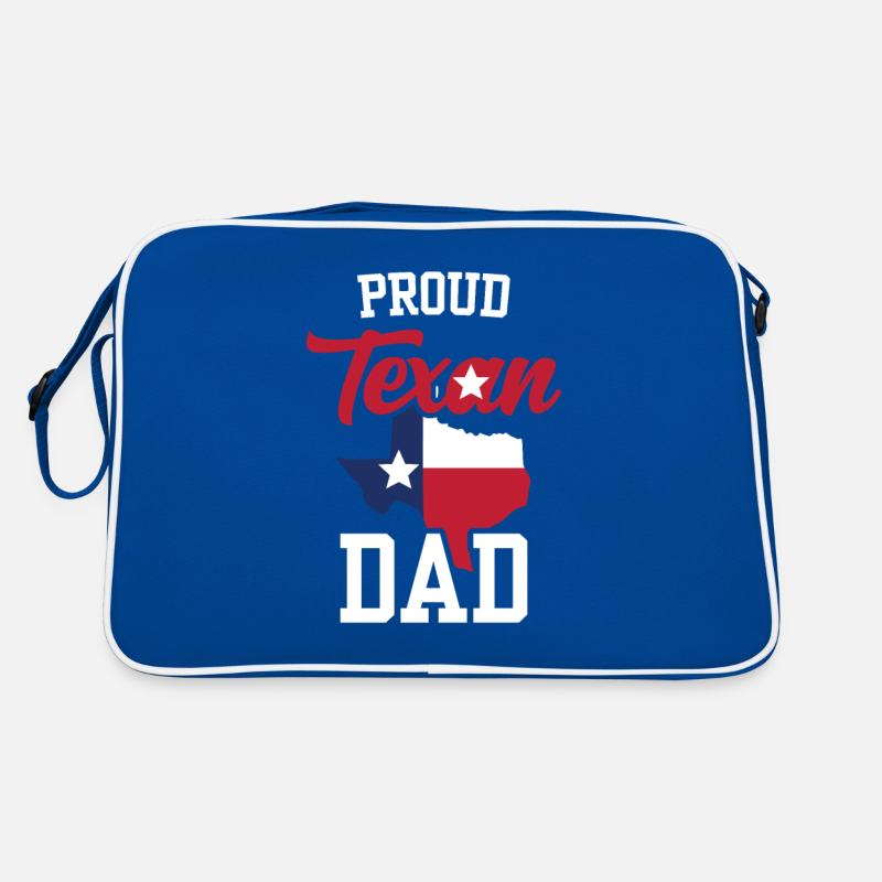Proud Texas Father Texas Texan Pride Retro Bag