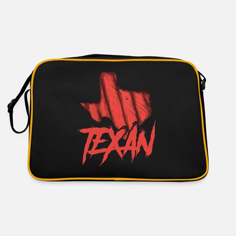 Texan Texas Pride Sayings Texan Retro Bag