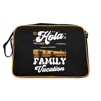 Hola Family Holiday Vacances en famille Vacances en famille - Sac Retro - noir/or - Dos