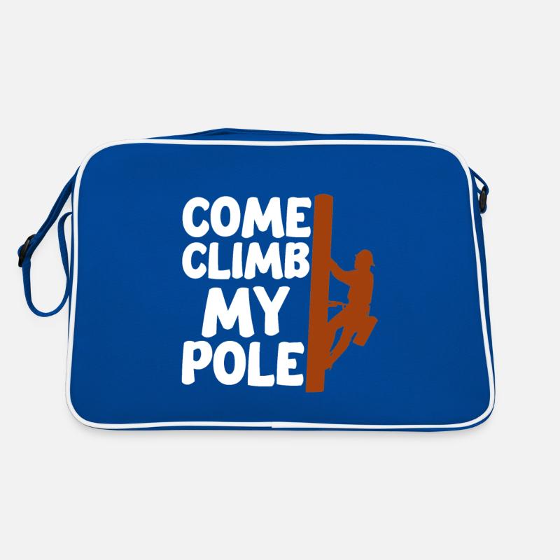 Come Climb My Pole 4 Retro Bag