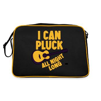 Je peux cueillir toute la nuit - Sac Retro - noir/or - Dos