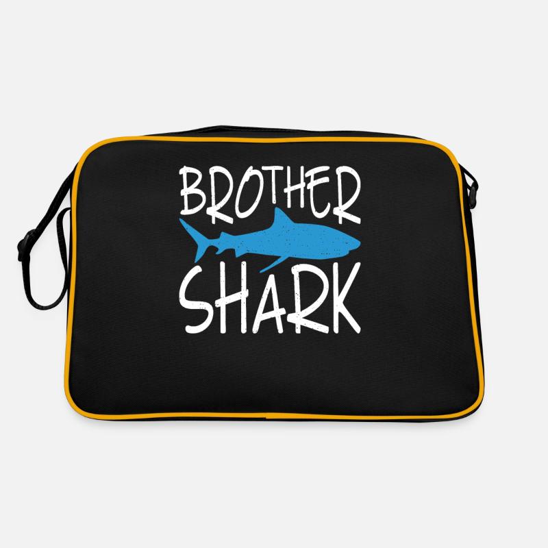 Cadeau de requin Amoureux des requins Sac Retro