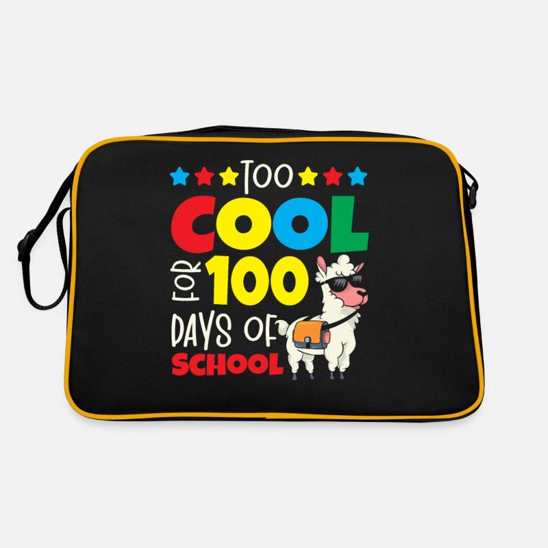 Too Cool For 100 Days Of School Retro Tasche