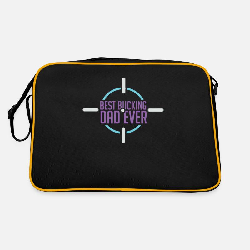 Meilleur père de Bucking Ever Sac Retro