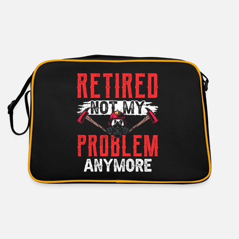 Im Ruhestand Nicht Mehr Mein Problem Rente Rentner Retro Tasche
